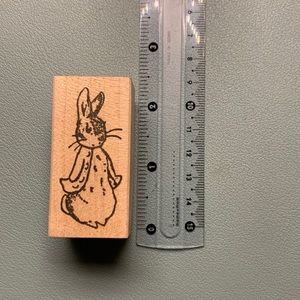 Peter rabbit ink stamp